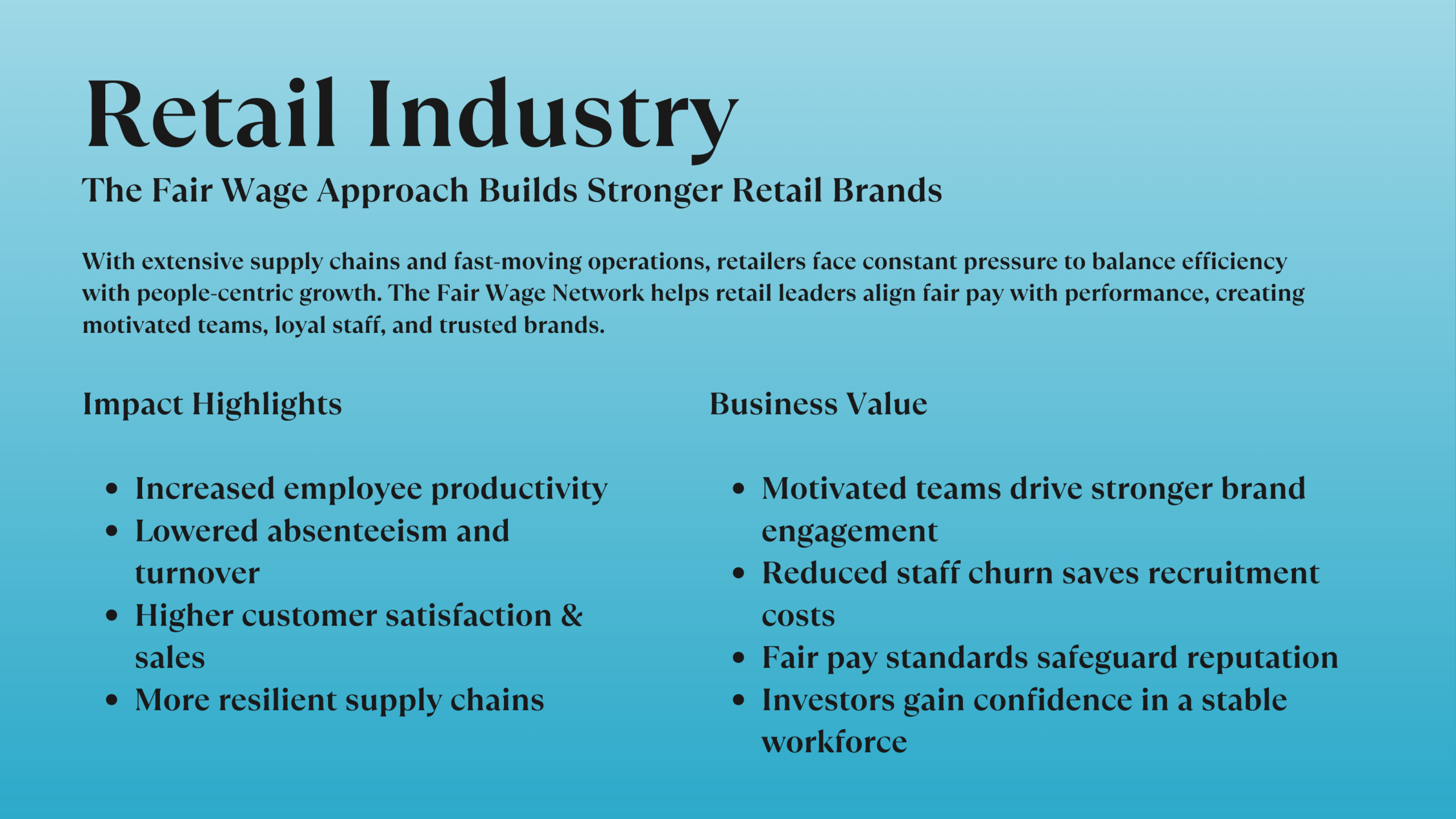 Retail Industry